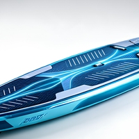 Tabla de Paddle Surf Inflable de Competición, Deslizamiento Rápido, Cubierta de PVC Antideslizante, Tabla SUP de Alto Rendimiento con Kit Completo de Accesorios