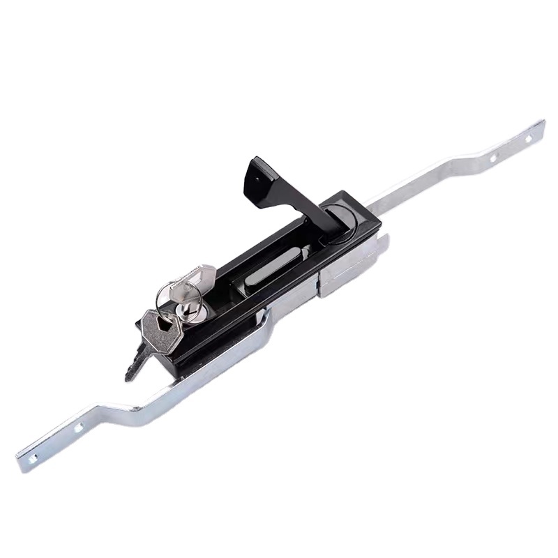 Hot Selling Electrical Panel System Powder Coated Zinc Die Key Handle Contribution Cabinet Rittal Swing Handle Lock · image 4