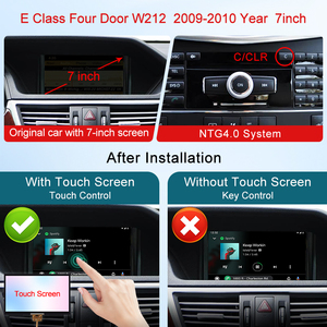 STWEI CarPlay Inalámbrico para Mercedes Benz Clase E W212 2009-2010 NTG 4.0, Car Play, Android Auto, Espejo, Cámara Trasera, Pantalla Táctil - Product Image 3