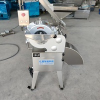Industriële automatische groenteblokjesmachine voor het verwerken van aardappel, wortel, ui, zoete aardappel en pompoen
