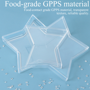 SUNSHING Custom PS Star Shape Chocolate <b>Box</b> with Lid <b>Small</b> Acrylic Gift <b>Packaging</b> <b>Box</b> Clear Plastic Candy Display Containers - Product Image 4