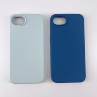 Vente en gros Tendance Soft Liquid Silicone Phone Covers pour iPhone 16 E Personnalisable Plusieurs Couleurs