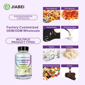 Capsules OEM/ODM d'Ashwagandha Vitamines d'usine pour soulager le stress et améliorer la qualité du sommeil - Product Image 4