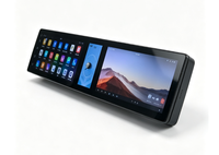 Autoradio Android à écran tactile 2K de 10,25 pouces à triple écran adapté aux modèles BMW Série 7 NBT 2013-2017 avec CarPlay GPS