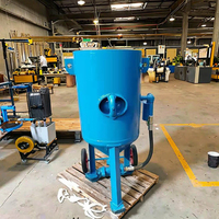 Machine de sablage manuelle sans poussière de qualité industrielle avec moteur à jet céramique pour l'élimination de la rouille et le nettoyage des métaux