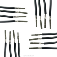 Harness Kabel Otomatis 18AWG 12CM Kustom dengan Kit Konektor H11 H8 DT DTP untuk Mobil