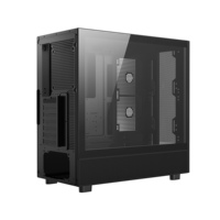 Ruix P31 Plus(Mesh) Mid Tower Gaming PC Case E-ATX Tempered Glass & Mesh Panel Lightweight USB Port Desktop Computer Case
