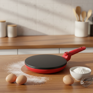 <span class=keywords><strong>Crepera</strong></span> Eléctrica Antiadherente Automática Personalizable, Ahorradora de Energía, Accesorio de Cocina Diaria <span class=keywords><strong>para</strong></span> el Desayuno en Casa - Product Image 1