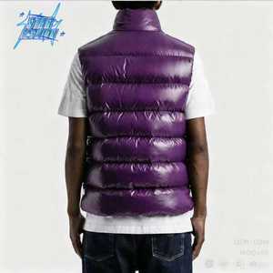 Custom Quilted Puffer Vest <strong>Mens</strong> Sleeveless Winter Outdoor Down <strong>Gilet</strong> <strong>Lightweight</strong> Logo Waterproof Casual Jacket <strong>for</strong> <strong>Men</strong> - Product Image 3