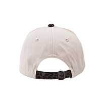 Casquette de baseball rétro ajustable en coton à 5 panneaux structurés avec broderie 3D personnalisée pour femme, marque privée