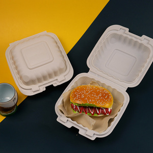 Kotak Makan Siang Sekali Pakai PP Persegi Model Snap Clamshell untuk Bawa Pulang - Product Image 5