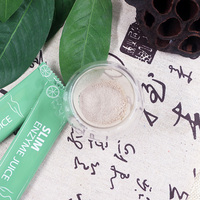 Thé minceur, jus d'enzymes, poudre de fruits à base de plantes, ventre plat, perte de poids, nettoyage du côlon, jus détoxifiant, thé pour la minceur