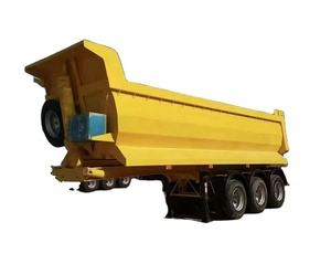 Ghana Iron Cargo Semi Trailer Utility Shipping Container Truck