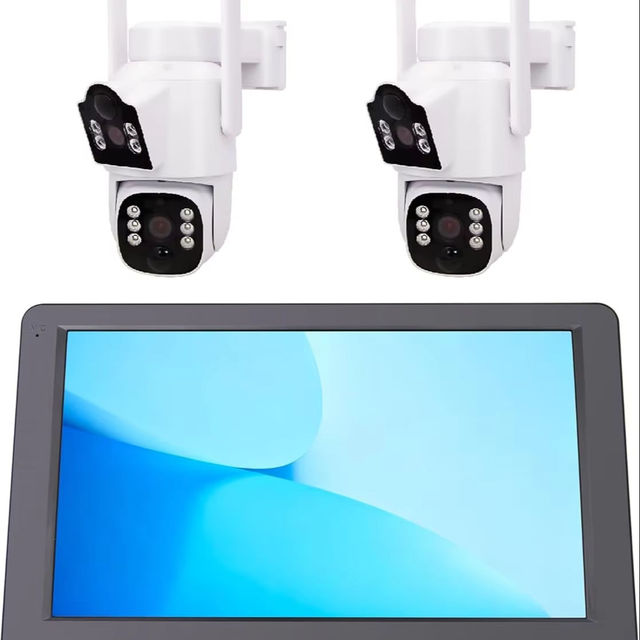 SolCam WS1022 Solar Powered Outdoor Security Camera with WiFi Night Vision and Two-Way Audio for Home and Property