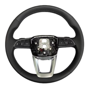 Volant en cuir chauffant noir personnalisé de haute qualité pour Audi TT <span class=keywords><strong>RS</strong></span> A3 A4 A5 A6 A7 A8 S3 S5 C8 SQ5 RS5 RS6 RS7 SQ3 B8 B9 - Product Image 5