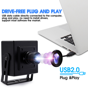 Webcam Micro USB Ultra HD 13MP sans distorsion, UVC, sans pilote, Plug and Play, caméra Lightburn - Product Image 5