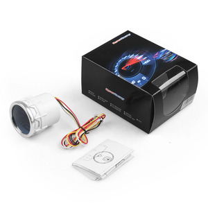 โวลต์มิเตอร์แบบแว่นกันแดด 12V 2 นิ้ว สำหรับตกแต่งรถยนต์ พร้อมไฟสีขาว 52 มม. 8-18 - Product Image 5