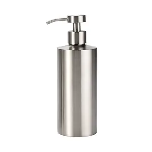 18oz Badezimmer Ersatz Hochwertiger Silber gebürsteter 304 Edelstahl Schaums eifen spender