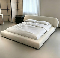 Fournisseur de services d'approvisionnement tout-en-un pour meubles de chambre d'hôtel cinq étoiles en bois massif au design moderne, prix d'usine, design de luxe