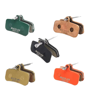 Pastillas de Freno Hidráulicas para Bicicleta BUCKLOS OEM/ODM, <span class=keywords><strong>4</strong></span> <span class=keywords><strong>Pistones</strong></span>, Compuesto Metálico, Duraderas, 40x24x2mm, para Bicicletas de Montaña, BMX y Carretera - Product Image 4