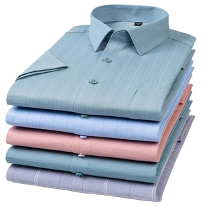 Camisas de esmoquin antiarrugas de gran tamaño para hombre al por mayor en estilo de calle para la temporada de primavera - Product Image 6