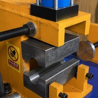 Máquina hidráulica CNC automática multiestante para conformado de extremos de tubos de patas de muebles, tubos de escape y tubos de aire acondicionado, con funciones de abocardado, rebordeado y acabado