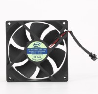 Ventilateur axial DC 92x92x25mm 9225 12V/24V/48V sans balais à roulement à billes, haute efficacité énergétique, équipement industriel OEM/ODM pour toilettes intelligentes et PC