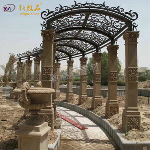Nuevas Columnas Romanas Decorativas Magic Stone Grc para Pabellones Exteriores, Componentes Decorativos para Arquitectura de Jardín - Product Image 1