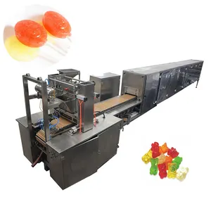 Stick Lollipop Produktions linie Flache Sweet Lollipop Making Machines Hart bonbon kugelform maschine