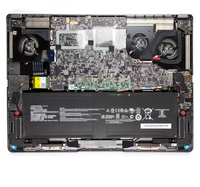 Kipas Pendingin GPU CPU untuk MSI Creator Z16 A11UT A11UE A11UX A11UET MS-1571 MS-1572 Kipas Pendingin Notebook BS5405HS-U4W BS4505HS-U5C