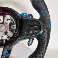 Setir CS Forged Carbon Fiber untuk BMW Seri 1 3 4 5 7 G20 G26 G30 G01 G02 G80 G82 G87 F90 F95 F96 M3 M4 Aksesoris Mobil