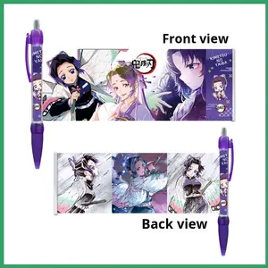 ปากกาลูกลื่นแบบดึงกระดาษโฆษณา สำหรับโปรโมชั่นขายตรงในเขตอุตสาหกรรม พร้อมธงกระดาษดึงพลาสติก - Product Image 4