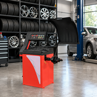 Équilibreuse de roues à auto-calibrage haute précision, charge maximale 65 kg, pour jantes de 12 à 24 pouces, voitures, motos et pneus utilitaires légers