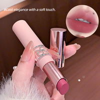 Lápiz Labial Mate Suave con Logotipo Personalizado OEM 2026, 3.5g, 10 Tonos, Maquillaje Labial para Uso Diario