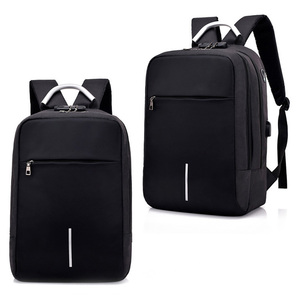 Sac à dos portable imperméable personnalisé en tissu polaire pour ordinateur portable, fournisseur chinois, sac d'école avec port de charge USB et trou pour écouteurs - Product Image 3