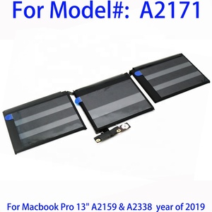 Calidad OEM Nueva batería para computadora portátil A2171 para MacBook Pro 13 "A2159 y <span class=keywords><strong>A2338</strong></span> A2289 de 2019 11,41 V 58.2WH - Product Image 2