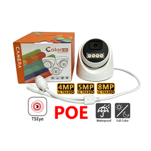 TSEye Home <b>Security</b> <b>Camera</b> 4MP 5MP 8MP 4K 3.6mm Lens Full Color Night Vision Dome IP POE NVR Network <b>Security</b> <b>Camera</b> - Product Image 1