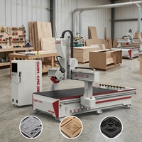 Fabricante de Router CNC de 4 Ejes para Trabajar la Madera, Máquina de Grabado y Corte de Tableros de Madera, Router CNC de Grabado 3D