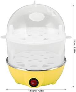 Cuiseur à œufs électrique portable mini, appareil de cuisine domestique, bouilloire à œufs automatique en plastique pour faire bouillir les œufs - Product Image 2