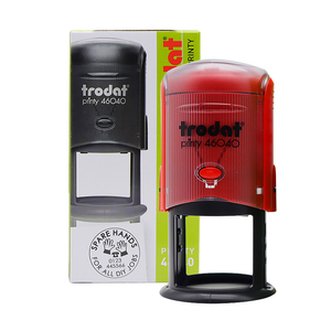Trodat loạt chất lượng tốt văn phòng tự động 38*14mm trodat 4918 tự mực cao su tem ngày tem với nước cơ sở - Product Image 3