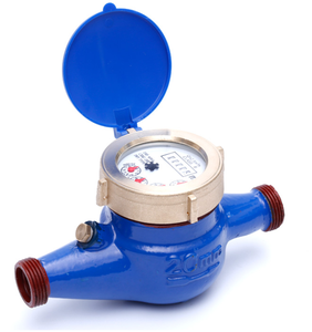 DN20 Khô Loại ISO 4064 Class B Đồng Hồ Nước Vỏ Multijet Ngang Cài Đặt Tùy Chỉnh OEM Hỗ Trợ - Product Image 2