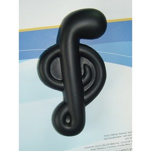 Pu Music Note Fidget Toy High <b>Rebound</b> Stress Relief Unisex 8 To 13 Years - Product Image 1