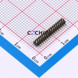 A100US-WS17P Pin Header SMD,P=1mm Connector ( Pin Structure: 2x17P )( Pitch: 1mm )( Row Spacing: 1mm ) - Product Image 1