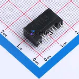 SATA-501-M07S1BY-A Hard Drive Connector (SAS/SATA/M.2) Through hole Component (THT) Connector SATA Male 7P Through Hole - Product Image 2