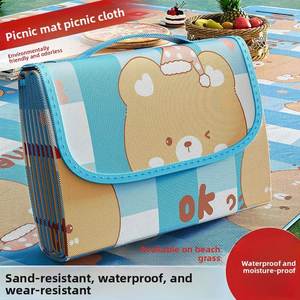 Outdoor Waterproof Moisture-Proof Thickened Nonwoven Fabric Wear-Resistant Picnic <b>Mat</b> All Seasons Camping Gear - Product Image 3
