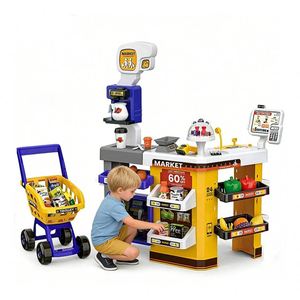 Juguete de Supermercado, Caja Registradora, Escáner, Canasta de Compras, Juguetes Educativos para Niños - Product Image 5