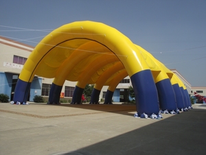 Tente gonflable d'arc de dôme de publicité de sport de haute qualité d'exportation de la Chine/tente gonflable de <span class=keywords><strong>camping</strong></span> de partie/tente gonflable de garage de voiture - Product Image 3