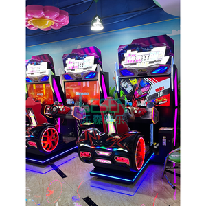 Machine de jeu de course automobile à monnayeur haute performance Lesen pour centre de divertissement, simulateur de conduite vidéo - Product Image 4