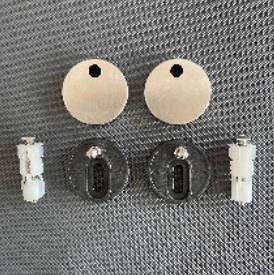 Accessori per <span class=keywords><strong>copriwater</strong></span>: bulloni di fissaggio, dadi, bulloni a <span class=keywords><strong>espansione</strong></span> - Product Image 1