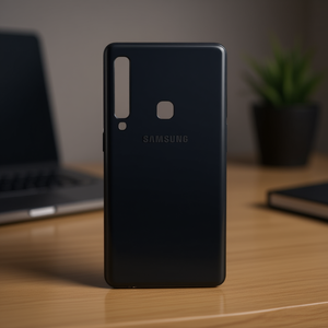 Carcasa Trasera de Repuesto Negra para Galaxy A9 2018 - Product Image 3